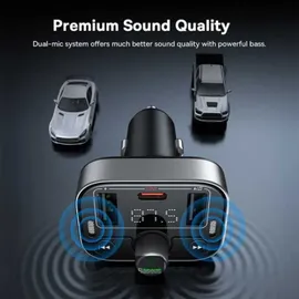 Baseus S-09 Pro, Auto Adapter, Schwarz