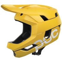 Fullface Helm-Gelb-S