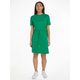 Tommy Hilfiger Shirtkleid »1985 REG MINI CORP TEE DRSS SS«, mit Schriftzug, Gr. XXL (44) - N-Gr, Olympic Green, , 68301104-XXL N-Gr