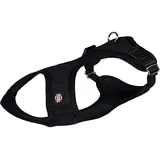 Trixie Comfort Soft Touren-Geschirr Halsband Schwarz S–M