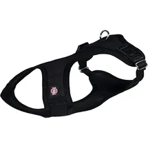 Trixie Comfort Soft Touren-Geschirr Halsband Schwarz S–M
