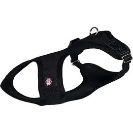 Trixie Comfort Soft Touren-Geschirr Halsband Schwarz S–M