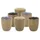 Bitz Espressotasse 0,09 l Bunt 6 St.