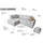 exxpo - sofa fashion Ecksofa EXXPO - SOFA FASHION "Casa Grande inkl. Bettfunktion & Bettkasten, bequem", beige (taupe, rust), B:268cm H:90cm T:178cm, Sofas, Ecksofa, Breite 268cm, L-Form, guter Sitzkomfort, große Liegefläche