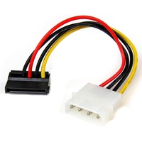 Startech StarTech.com 15 cm 4-polig-Molex-auf-linksgewinkelt-SATA-Stromkabeladapter