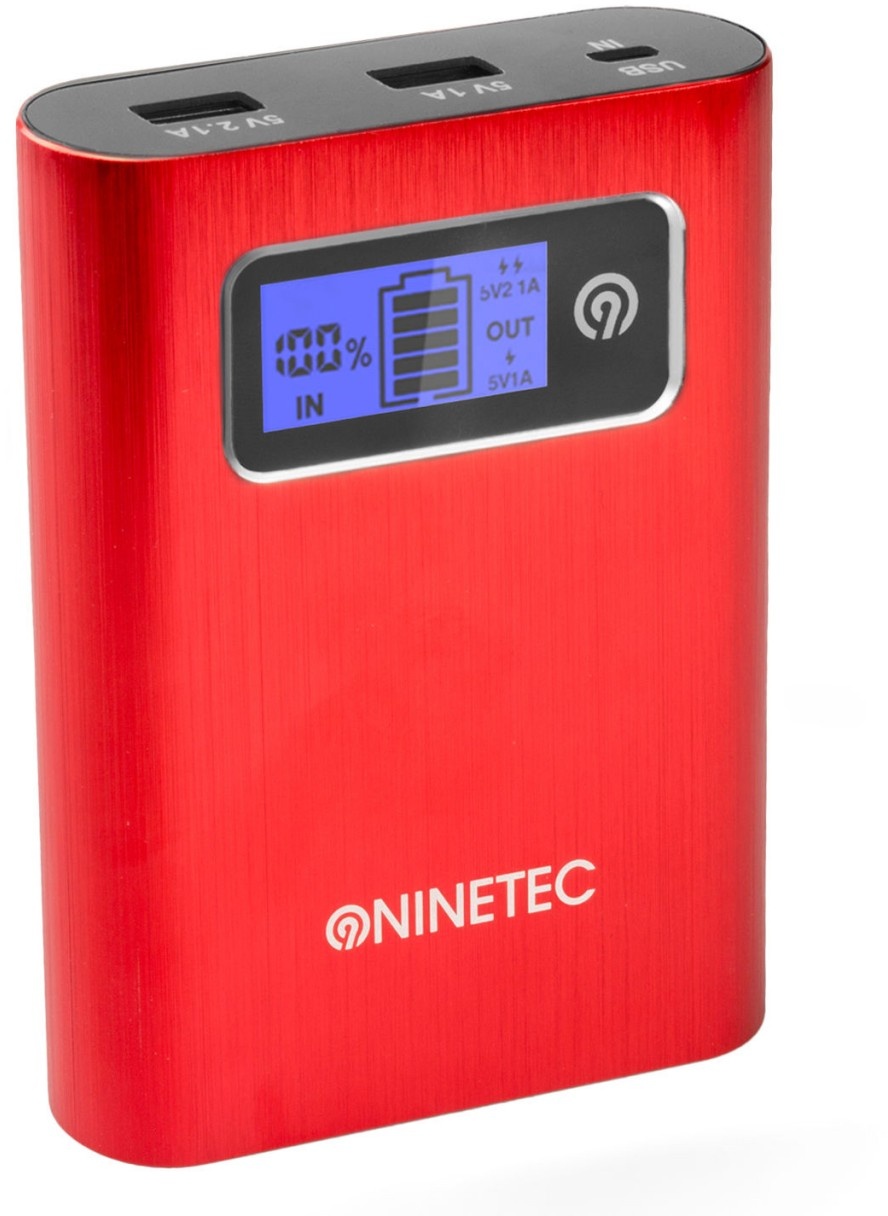 NINETEC PowerDrive 2in1 32GB USB Speicher + Power Bank 13.400 mAh Akku