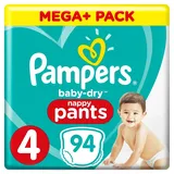 Pampers Baby-Dry Pants Größe 4, mit Luftkanälen, 94 Stück