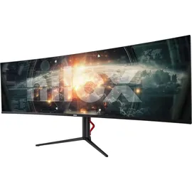 NILOX NXM49CRVDC 49" schwarz