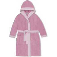 Normani Kinder Bademantel aus Bio-Baumwolle Elounda in Rosa |