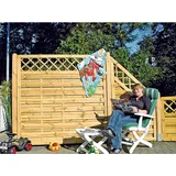 Tetzner & Jentzsch Sichtschutzelement 100 x 180 cm Grün Kiefer, Fichte