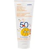 Korres Yoghurt Komfort Sonnenschutz-Emulsion LSF 50 200 ml