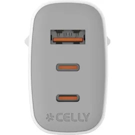 CELLY UPTC1USB2USBC65, Drinnen, USB, Weiß