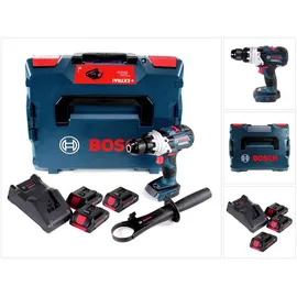 Bosch GSB 18V-110C Professional inkl. 3 x 4,0 Ah + L-Boxx 0615990L4N