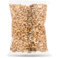 KoRo Cashewkerne ganze Nüsse, geröstet und gesalzen, 1kg