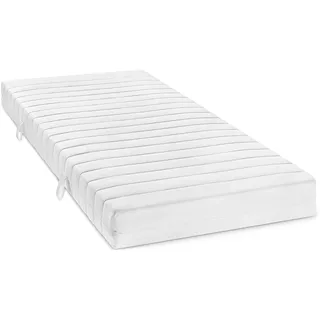 Bodyprotect Rollmatratze Federkernmatratze Sepp in 90 x 200 x 16 cm, Härtegrad 3, weiß