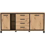 Forte Sideboard Farida Braun Eiche