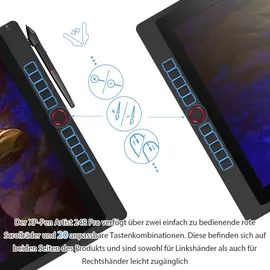 xppen XP-PEN Artist 24 Pro Grafiktablett mit Display - Schwarz