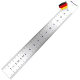 BAUHELD Stahllineal 150 mm Edelstahl Genauigkeitsklasse Eg 1