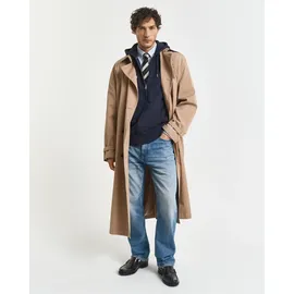 GANT Reg Shield Reißverschlusspullover Evening Blue L