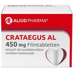 Crataegus AL 450 mg Filmtabletten bei nachlassender Herzleistung