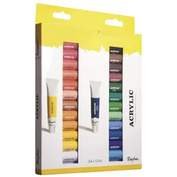 Rayher Acrylfarben farbsortiert