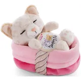 NICI Sleeping Pets Kätzchen 12 cm Beige