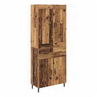 VidaXL Highboard mit Schubladen 2 pcs Altholz Engineered Wood