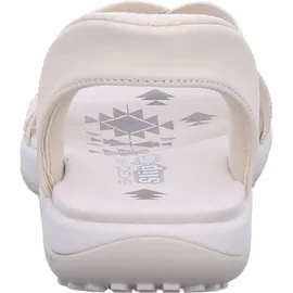 SKECHERS 163574 NAT REGGAE SLIM - SUMMER SPARKLE Beige Sandal Gr. 42