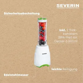 Severin Smoothie Mix & Go SM 3735 Standmixer