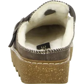 ROHDE Damen, Frauen, Hausschuhe,warm gefüttert,verbandschuhe,therapieschuhe,Klett-Hausschuhe,Cuoio,40 EU / 6.5 UK - 40 EU