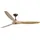 FARO Morea 152 cm Deckenventilator kiefer mit Fernbedienung