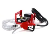 Dieselpumpe Selbstansaugend, Diesel Kraftstoff-Umfüllpumpe Dieselpumpe Heizölpumpe Selbstansaugend Ölpumpe Pistole 12V/230V 45/50/60L/min mit Kraftstofffilter (12V 45L/min175W (Gummi))