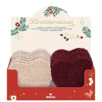 Moses Kirschkernkissen Kuschel-Herz, sortiert