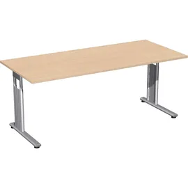 Geramöbel Schreibtisch Flex Ahorn