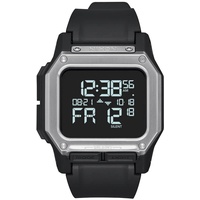 Nixon Herren Digital Japanisches Automatikwerk Uhr mit Kunststoff Armband A1180-180-00