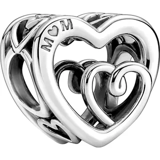 Pandora Charm Herz "MOM" Silber