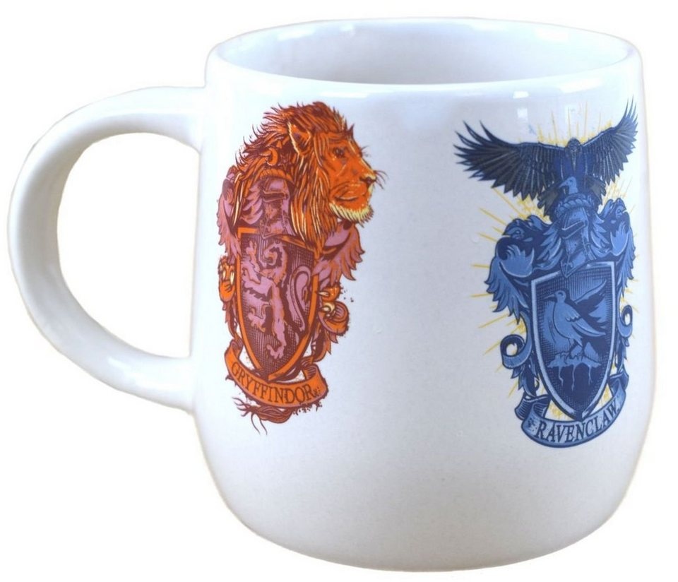 Stor Tasse Tasse mit Harry Potter Motiv in Geschenkkarton ca. 360 ml Kindertasse, Keramik, authentisches Design bunt