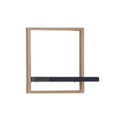 Wandregal  Frame , gold , Maße (cm): B: 35 H: 35 T: 20