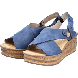 Rieker Damen Sandalen 68184 ocean