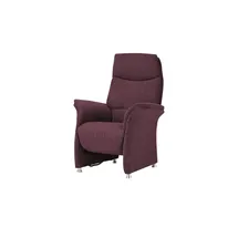 Polstermöbel Oelsa TV-Sessel Madrid Flachgewebe 80 x 110 x 0 cm Rot elektrisch