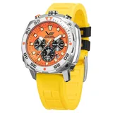 Vostok Europe Quarzuhr Systema Periodicum Chronograph Neon orange