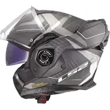 LS2 FF901 Advant X Carbon Horizon Matt Silver Grey M