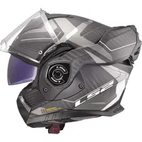 LS2 FF901 Advant X Carbon Horizon Matt Silver Grey M