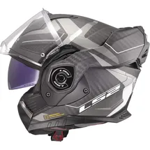 LS2 FF901 Advant X Carbon Horizon Matt Silver Grey M