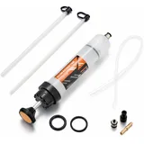 Generisch ölabsaugpumpe & absaugpumpe 200cc Fluid Extractor & Fill Pumpe für den Kfz-Gebrauch - Ölspritze mit 58 cm Schlauch & Zwei 30 cm Verlängerungsschläuchen für leichten Ölwechsel