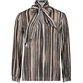 Betty Barclay Schlupfbluse mit Schleifenknoten Schwarz 42