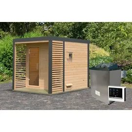 Karibu Ares 2 inkl. 9 kW Ofen + int. Steuerung