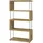 58 aufm Kessel Bücherregal 66 x 33 x 126 cm Braun