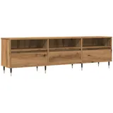 vidaXL TV-Schrank Artisan-Eiche 150x30x44,5 cm Holzwerkstoff