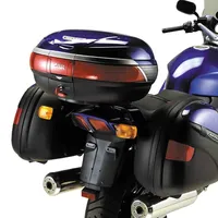 GIVI SR346 Topcase-Träger | M5-Platte - Monokey Koffer, Grau